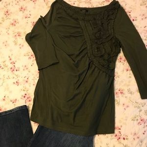 NWOT - Deletta Top with Beautiful Detailing